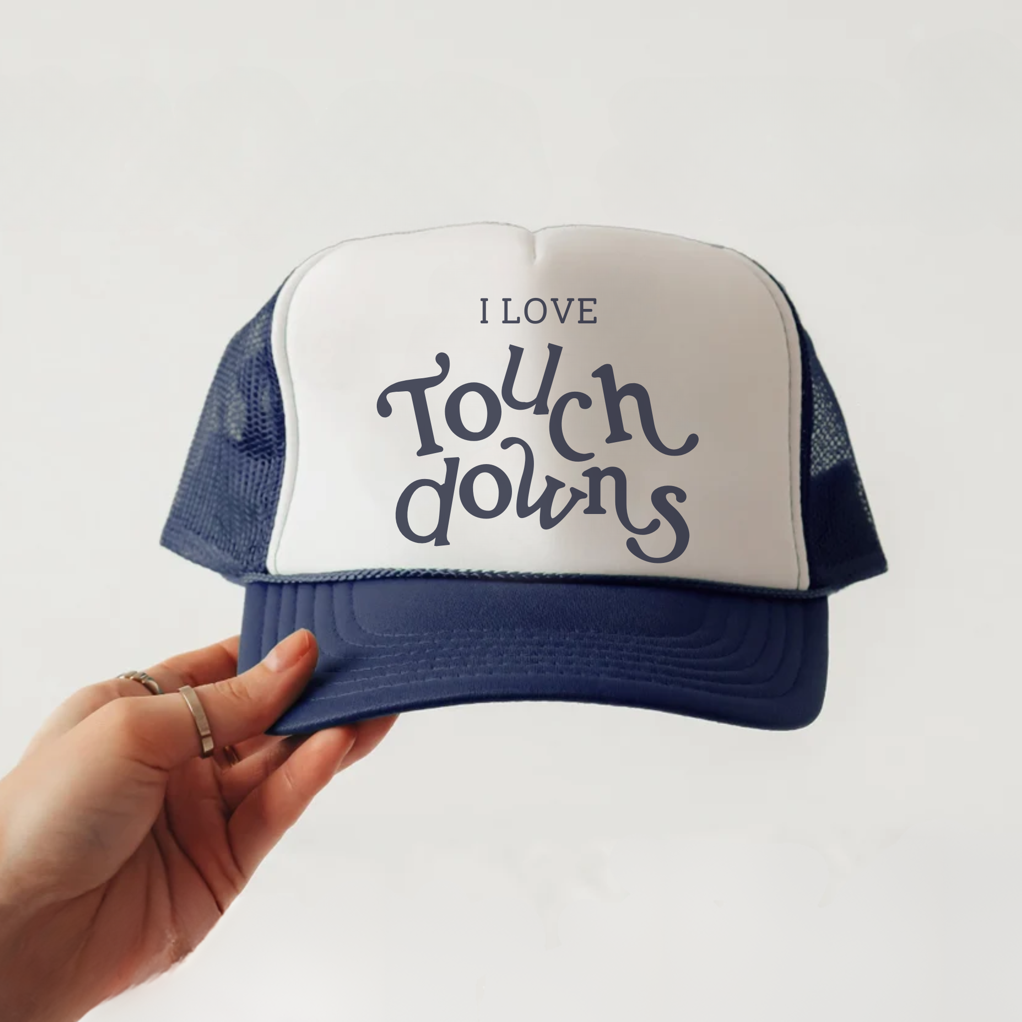 I Love Touchdowns Trucker Hat
