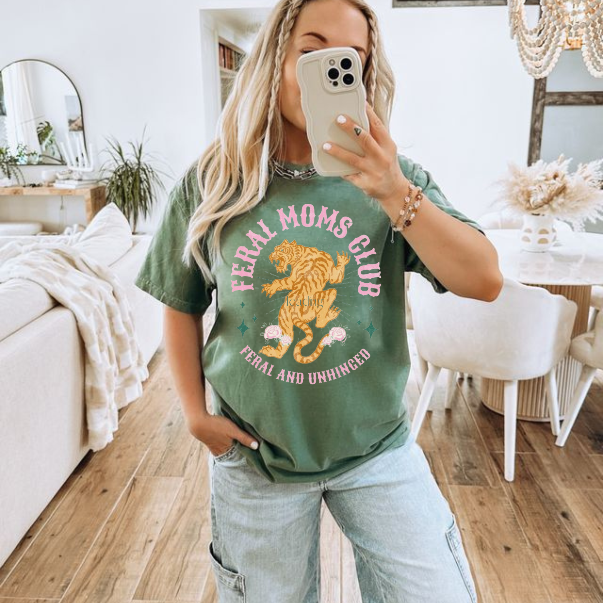 Feral Moms Club T Shirt