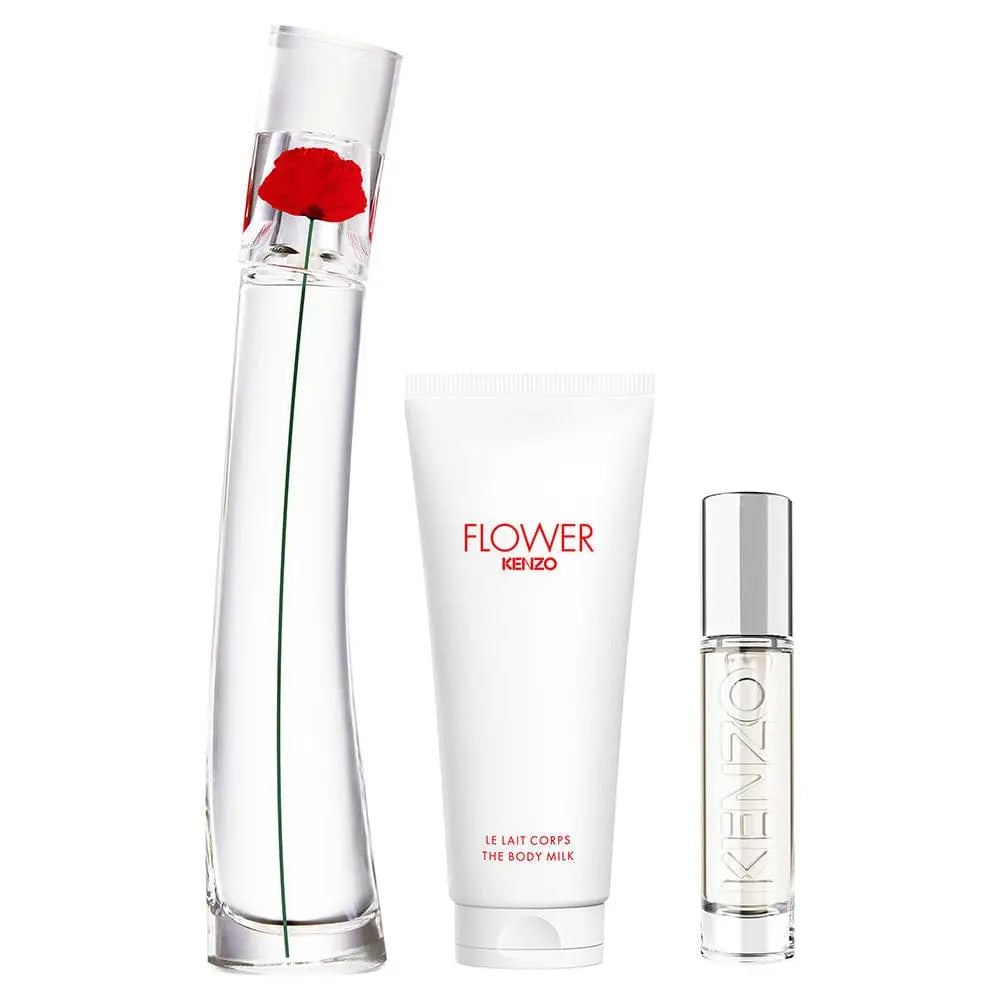 Flower By Kenzo For Women 3Pcs Set EDP Spray