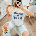 Football + Beer T Shirt