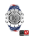 Coliseum Fit™ Forum - Patriot Edition (White/Black) Watch