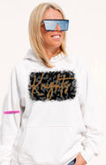 Faux Leopard Bleach Splatter - Knights (Black Leopard)