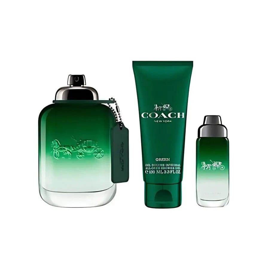 Green By Coach For Men 3Pcs Set EDT Spray