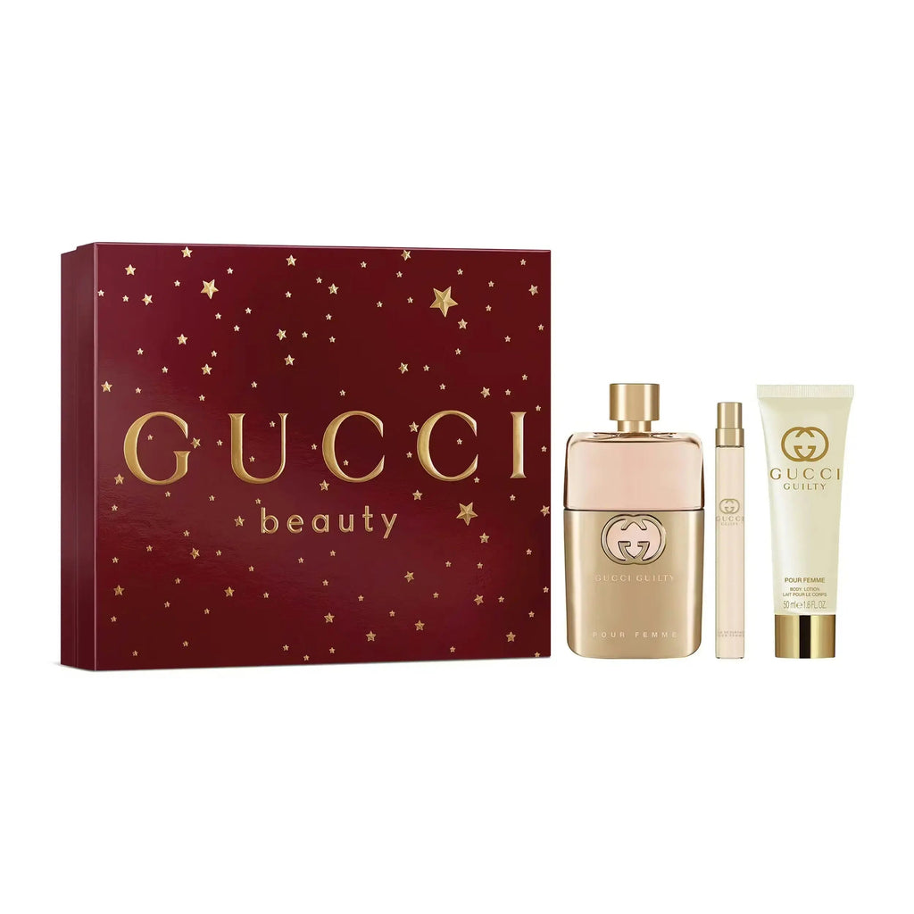 Guilty Pour Femme by Gucci For Women 3pc Gift Set