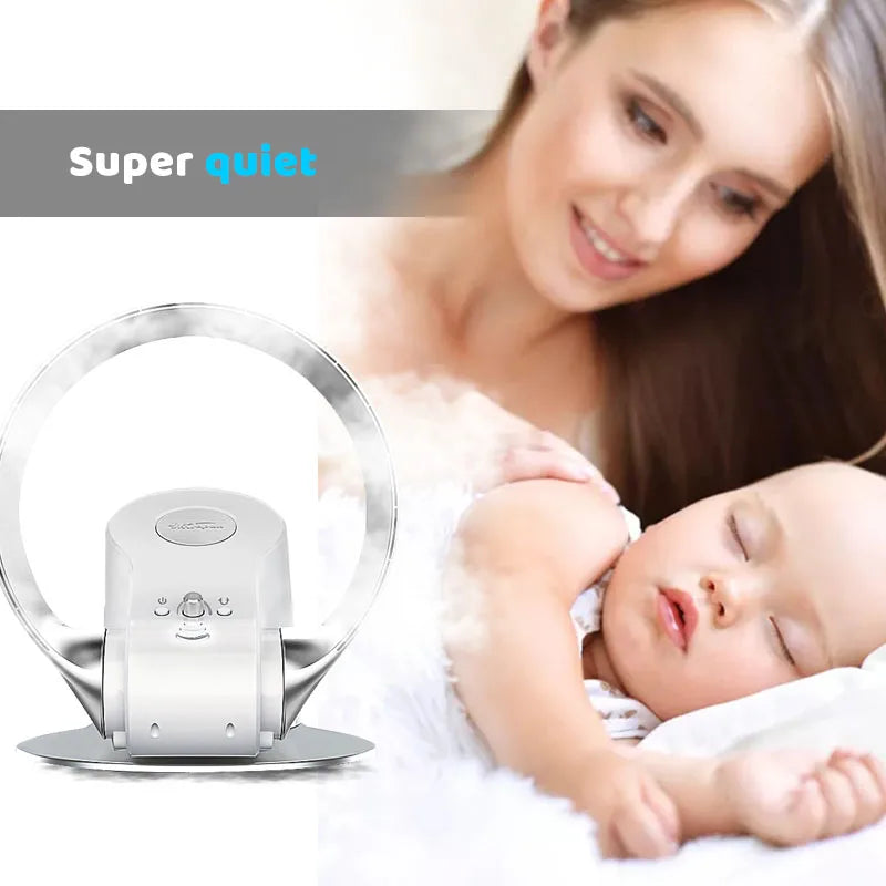 2025 110/220V Super Quiet Variable Speed Non-blade Less Fan Home Office Has The Remote Bladeless Wall Fan 12 inch  вентилятор