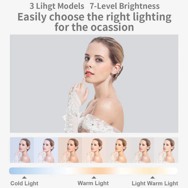 Phone Holder Lampe Selfie Fill Light Support Portable Pour Stand Telephone Voiture Fone Bluetooth Camera Lamparas Led Lamp Luz