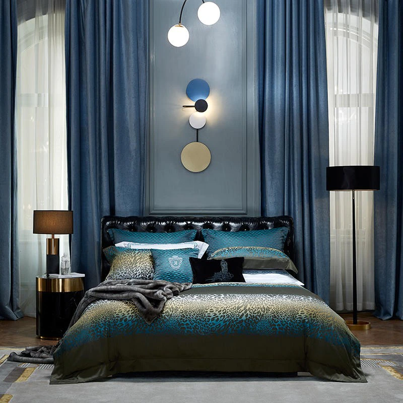 Mia Gradient Modern Premium High End 1200TC Duvet Cover Set 100% Cotton