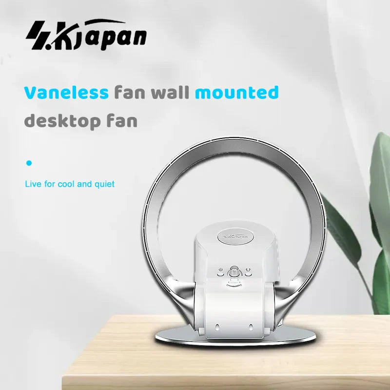 2025 110/220V Super Quiet Variable Speed Non-blade Less Fan Home Office Has The Remote Bladeless Wall Fan 12 inch  вентилятор