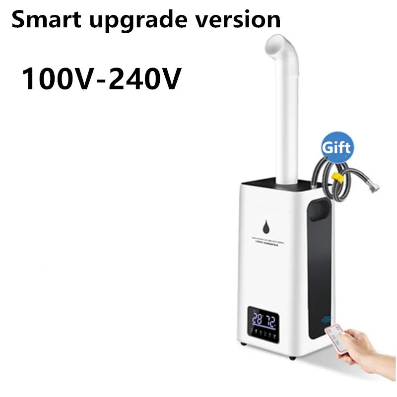 110V 220V 23.8L Air Humidifier Industrial Ultrasonic Humidificador Commercial Fruit Fresh Keep Cool Mist Maker Anion Air Purifie