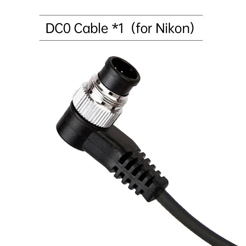 Pixel 30cm Shutter Release Remote Control Connecting DC0 DC2 N3 E3 S1 S2 Cable For Canon Nikon Sony Camera TW-283 T9