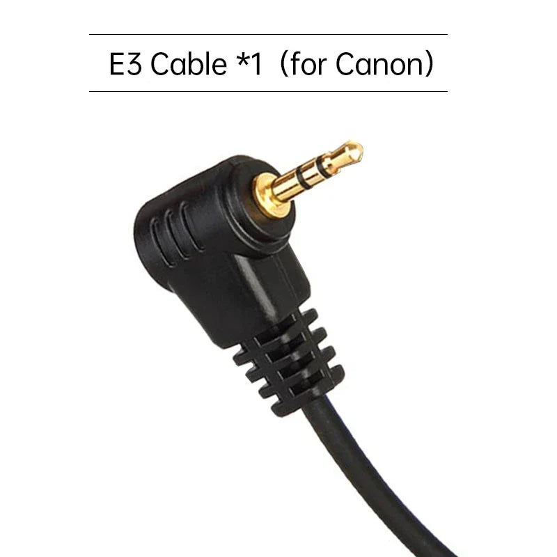 Pixel 30cm Shutter Release Remote Control Connecting DC0 DC2 N3 E3 S1 S2 Cable For Canon Nikon Sony Camera TW-283 T9