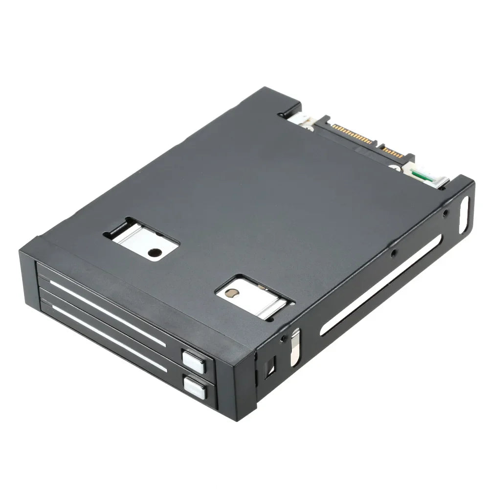 Dual Bay 2.5" Inch SATA III Hard Drive HDD & SSD Tray Caddy Internal Mobile Rack Enclosure Docking Station Hot Swap for desktop