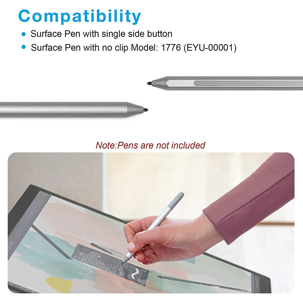 Pen Tips For Microsoft Surface Pro HB 2H H Refill Durable Pen Nib With High Sensitivity Stylus Replacement Spare Pen Nib Tip Kit