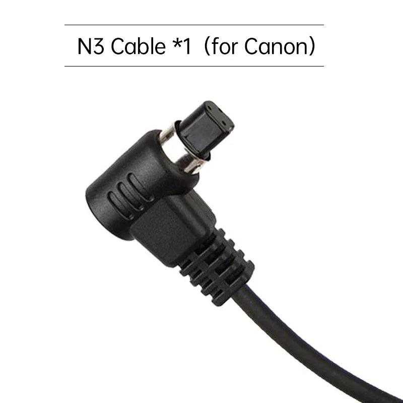 Pixel 30cm Shutter Release Remote Control Connecting DC0 DC2 N3 E3 S1 S2 Cable For Canon Nikon Sony Camera TW-283 T9