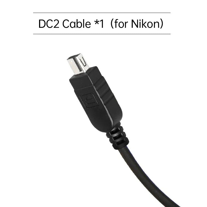 Pixel 30cm Shutter Release Remote Control Connecting DC0 DC2 N3 E3 S1 S2 Cable For Canon Nikon Sony Camera TW-283 T9