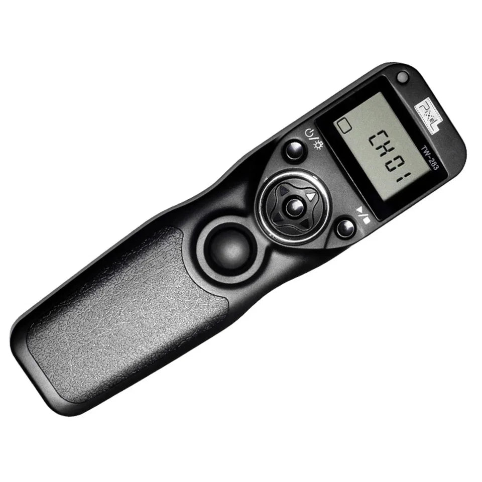 Pixel TW-283 Wireless Timer Remote Control Shutter Release (DC0 DC2 N3 E3 S1 S2) Cable For Canon Nikon Sony Camera TW283 VS RC-6