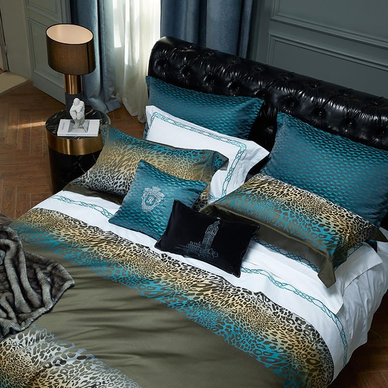 Mia Gradient Modern Premium High End 1200TC Duvet Cover Set 100% Cotton