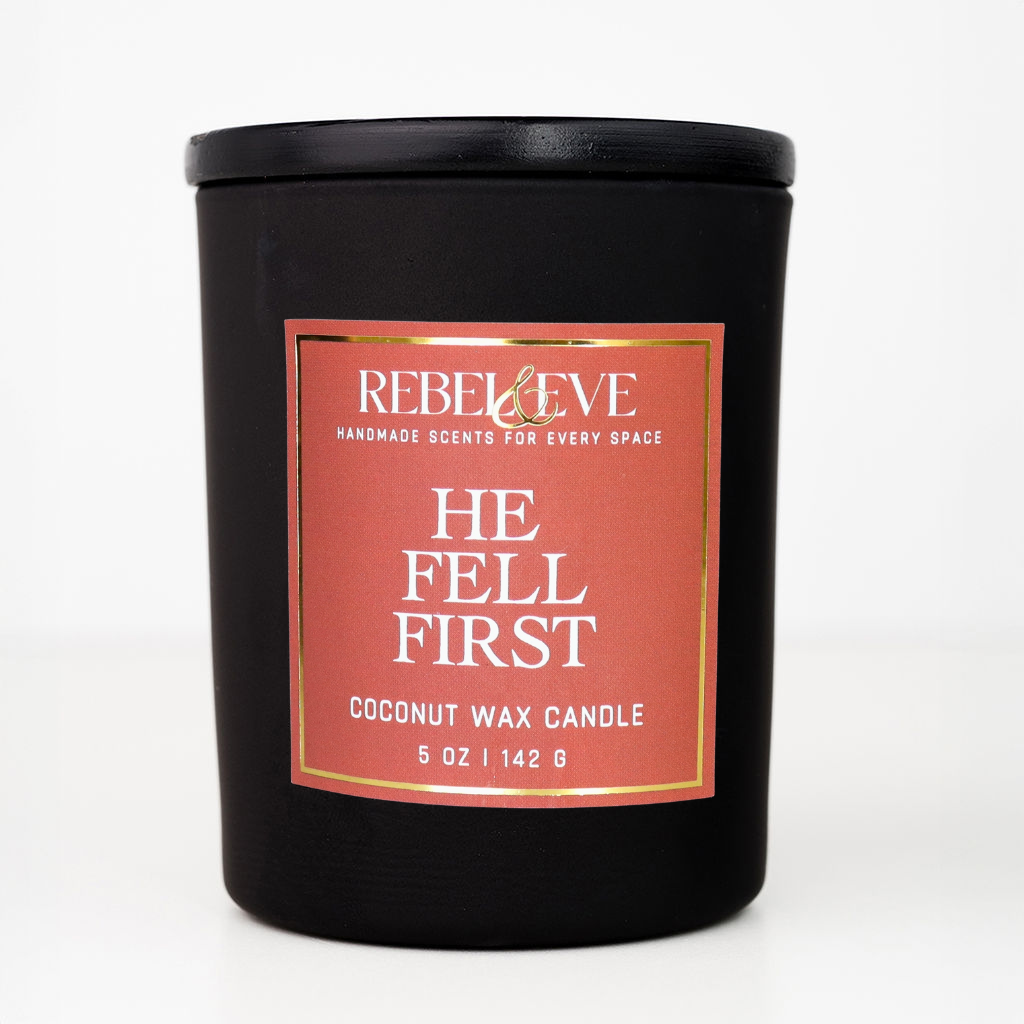 He Fell First Candle