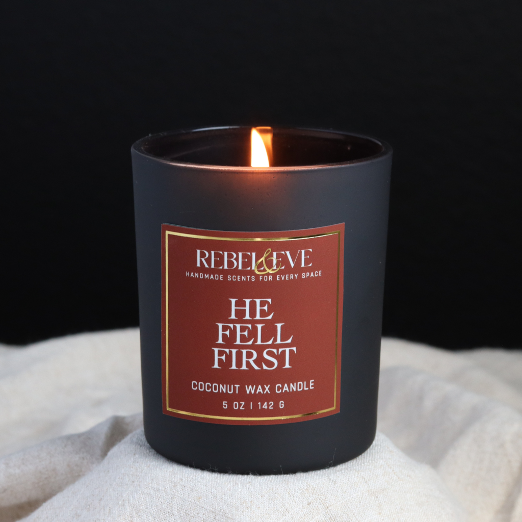 He Fell First Candle