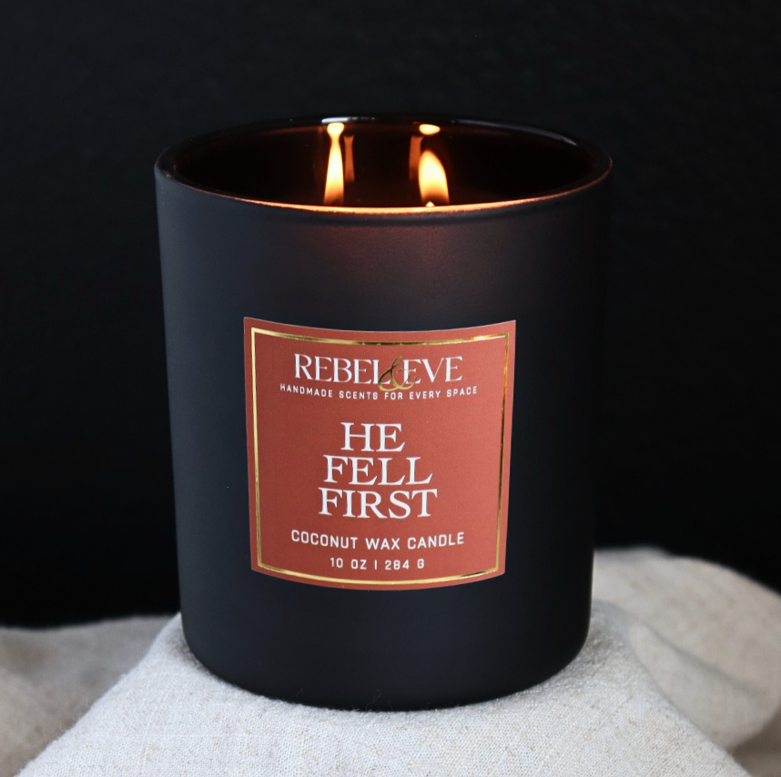 He Fell First Candle