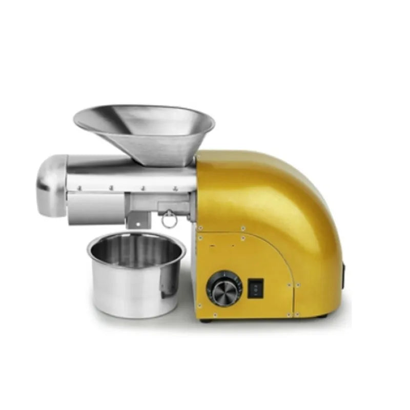 New Stainless Steel Oil Press Olives Press Machine Commercial Home Oil Making Machine Presser 110V220V available  Oil Press Cold
