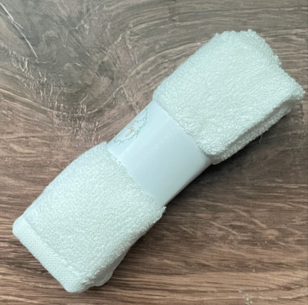 Organic Bamboo Soft Washcloth for face 10x10