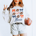 Illinois Spirit Crewneck Sweatshirt