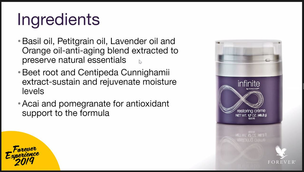 Infinite by Forever Anti-Aging Skincare Set - Natural Botanical Formula