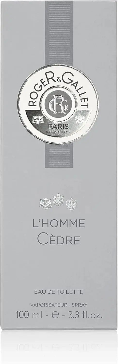 LHomme Cedre Roger Gallet Men 3.3oz Spray