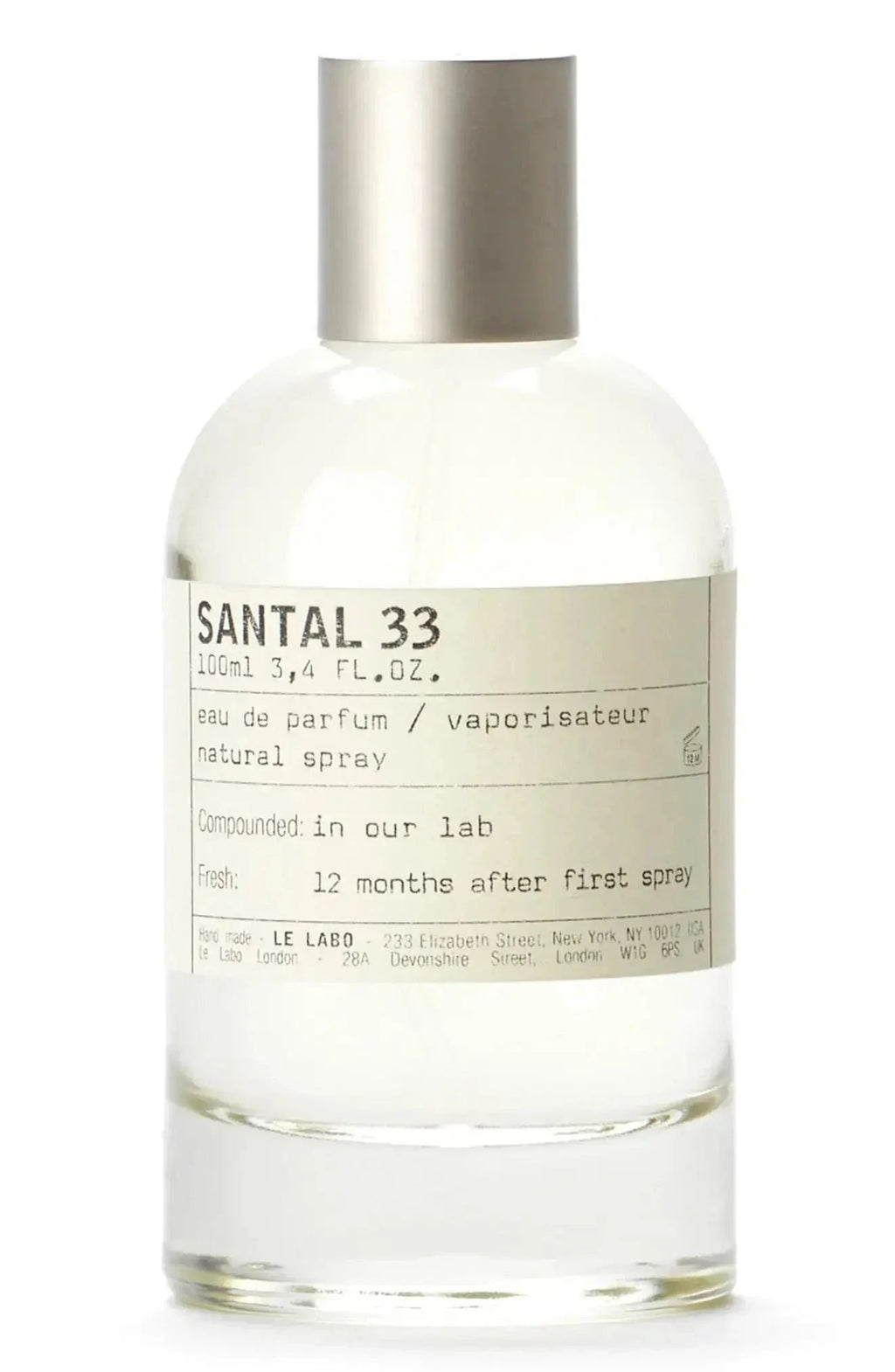 Santal 33 Le Labo Unisex 3.4oz EDP Spray