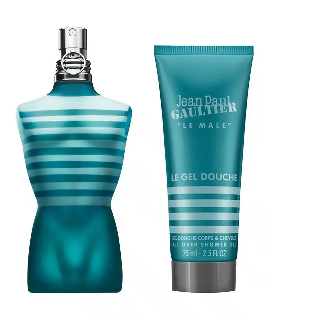 Le Male By Jean Paul Gaultier For Men 2Pcs Set EDT Spray