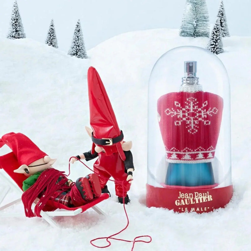 Le Male Xmas Edition By Jean Paul Gaultier For Men 4.2oz EDT Spray (2018 Edition)