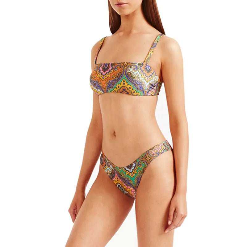Women's Sexy Printed Bikini Set (Cross-Border)