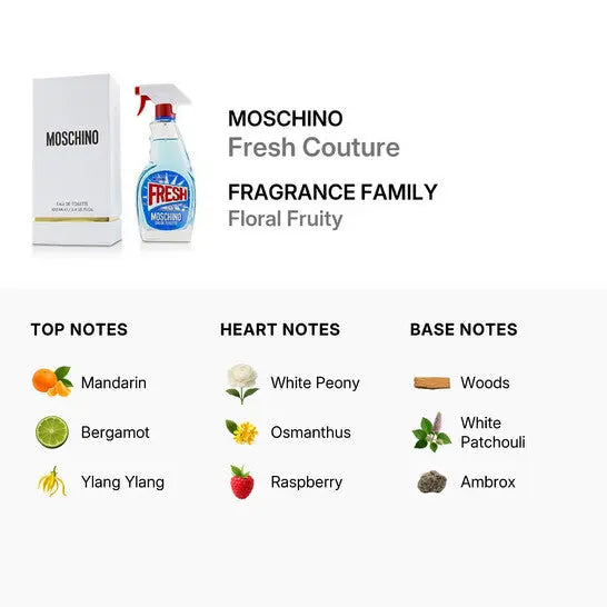 Moschino Fresh Couture For Women 3.4 oz W Spray