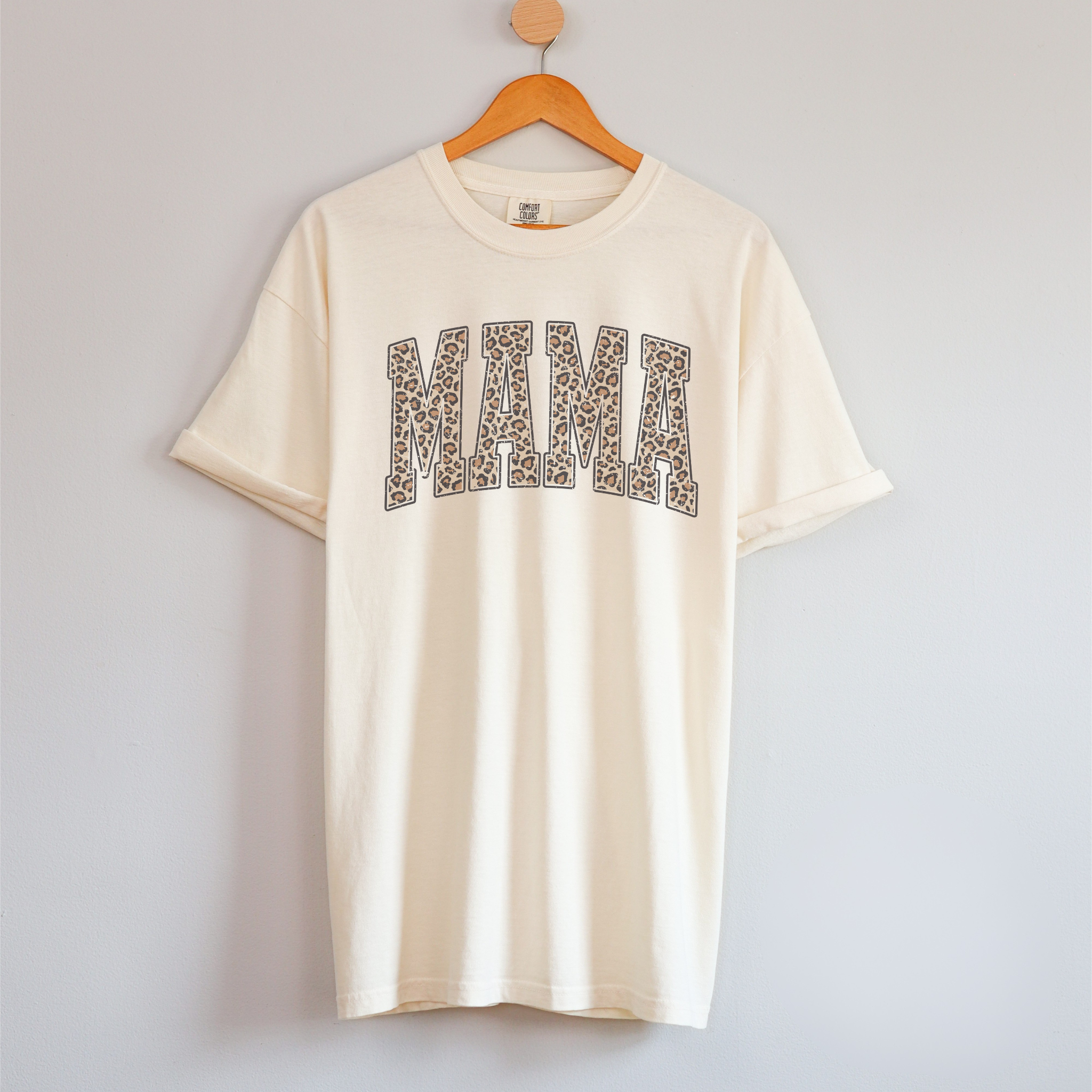 Leopard MAMA Tee Shirt