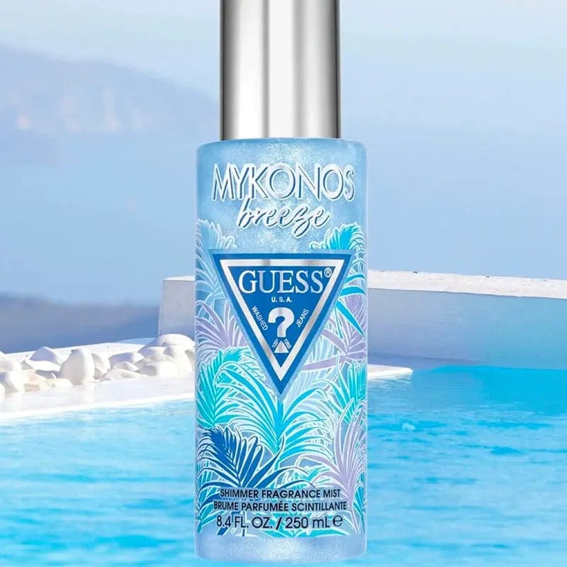 Mykonos Breeze Shimmer By Guess For Women 8.4oz Body Mist