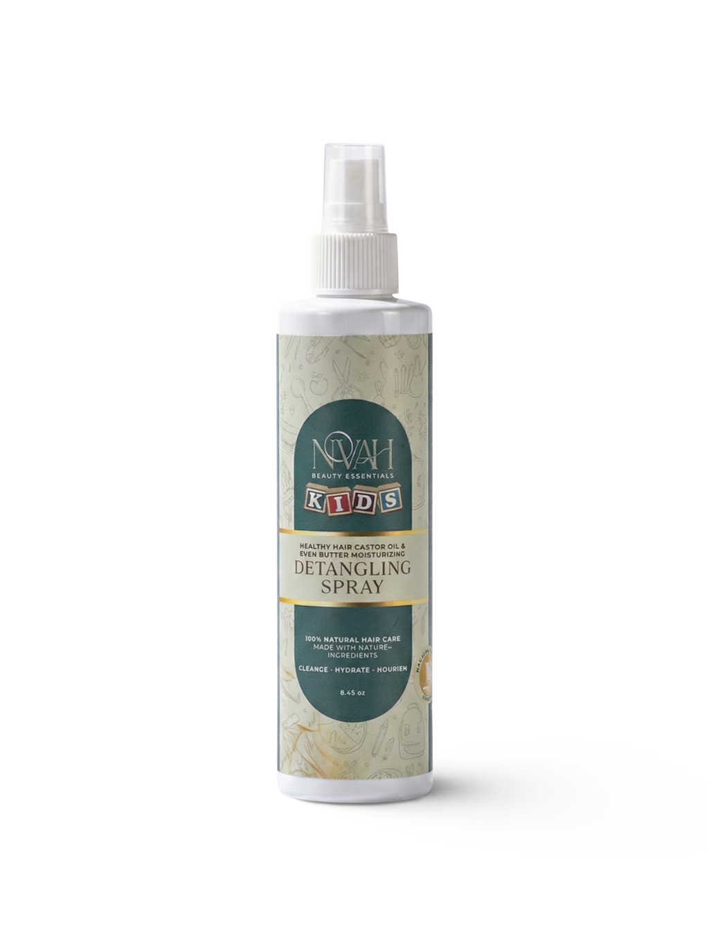 Healthy Hair Castor Oil & Shea Butter Moisturizing Detangling Spray