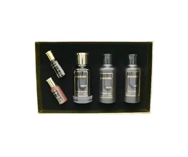 Onyx Luxury by Bharara Men 5pc Gift Set 3.4oz EDP Spray