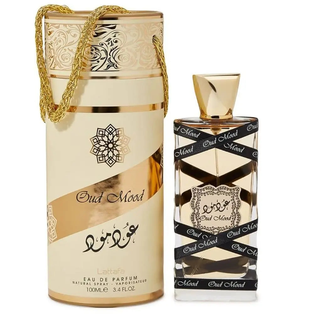 Oud Mood By Lattafa For Unisex 3.4oz EDP Spray