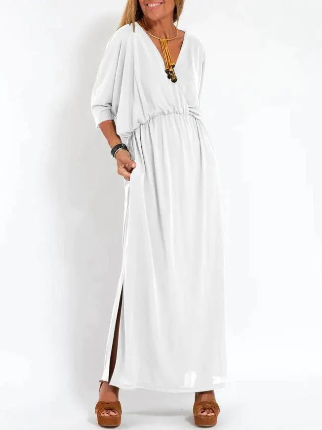 V-Neck Maxi Dress