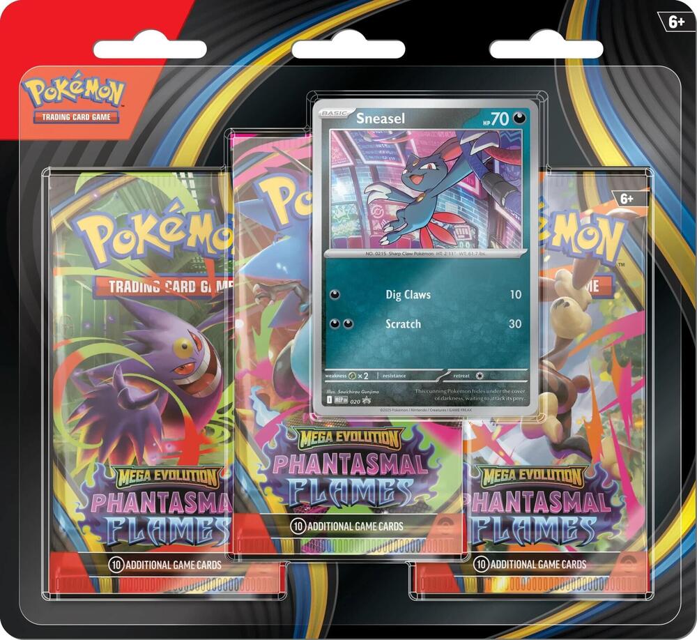 ME02: Phantasmal Flames - 3-Pack Blister
