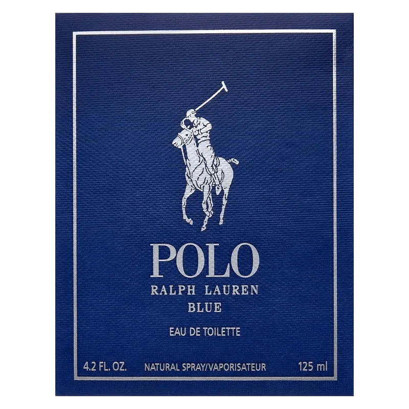 Polo Blue By Ralph Lauren For Men 4.2oz EDT Spray