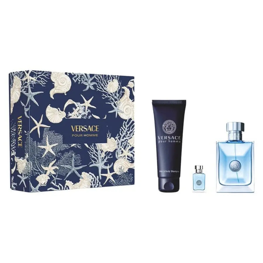 Pour Homme By Versace For Men 3Pcs Set EDT Spray