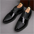 Summer Casual Pointed Leather Shoes for Men