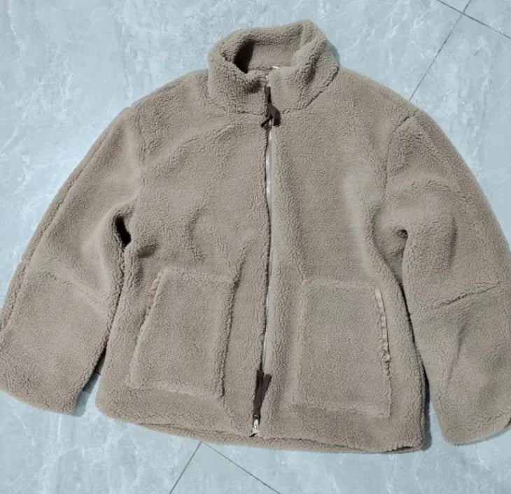 Luxe Lamb Women’s Wool Turtleneck Coat