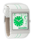 Mercedes (White/Green) Watch