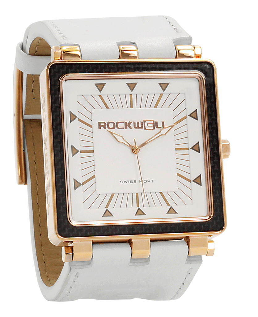 CF Leather (Rose Gold/White) Watch