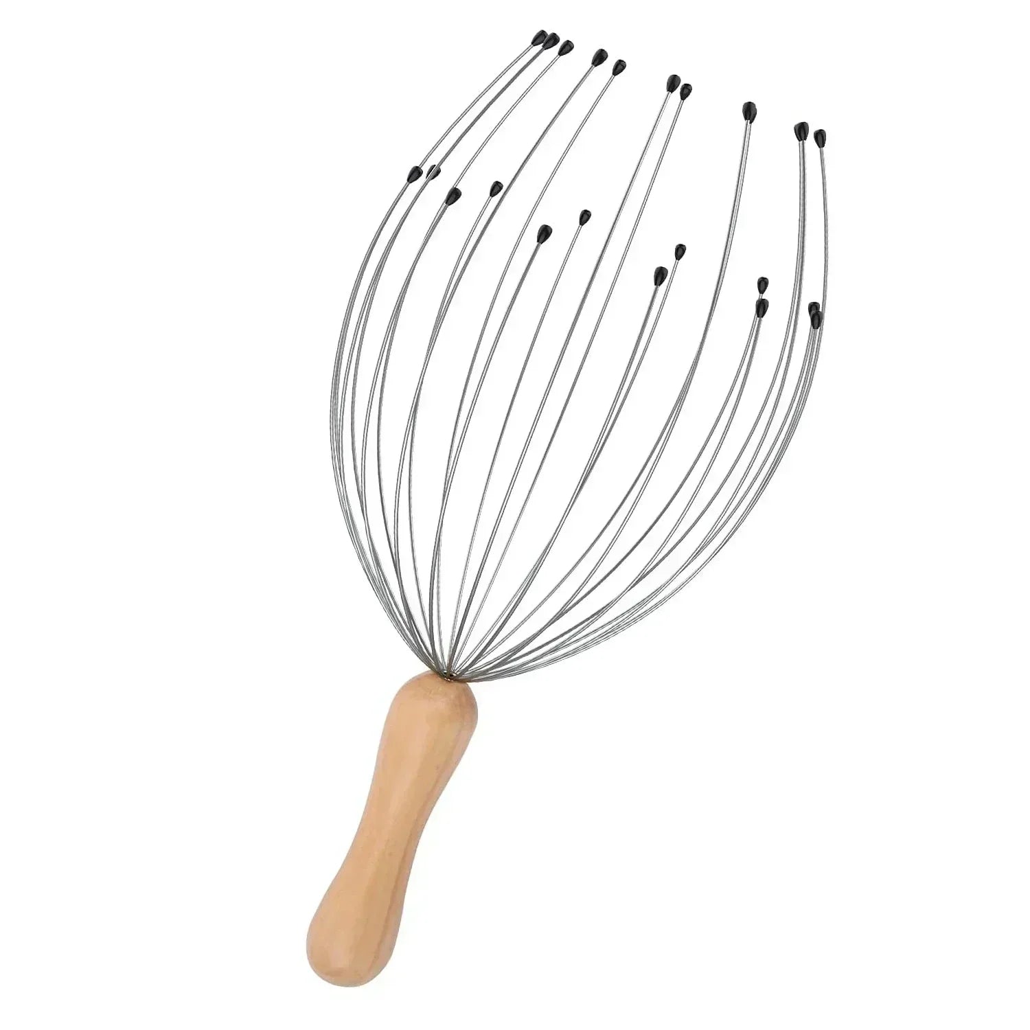 24 Fingers Head Massager Scratching Octopus Head Massager Scalp Scratcher Massage Claw Small Artifact Soul Extraction Extractor