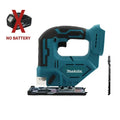 Makita DJV182 Cordless Jigsaw:18V,300W,0-2700rpm,80mm Travel,±45° Cutting,For Wood/Plastic/Metal Cutting Tasks