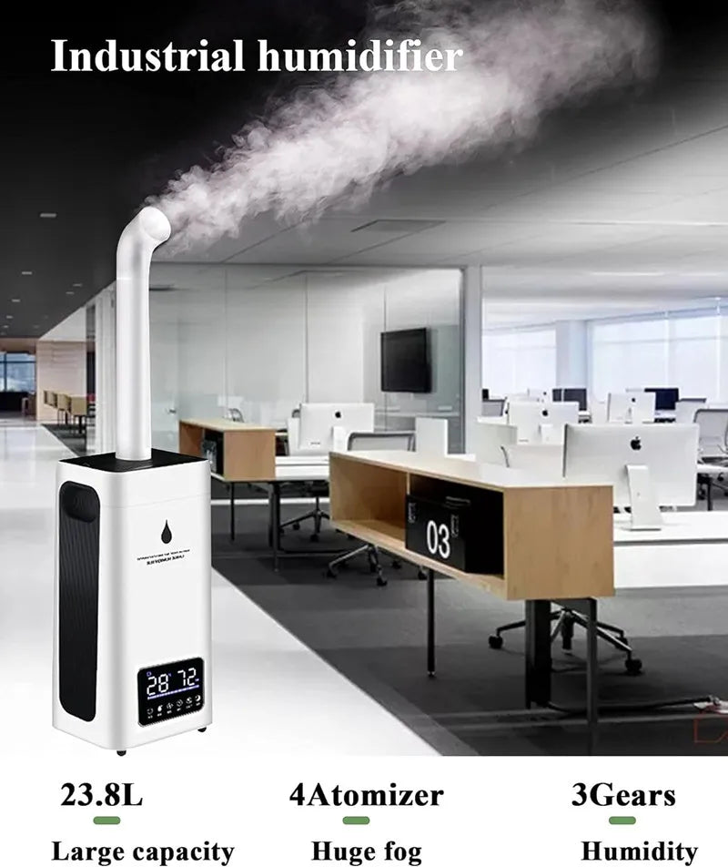Industrial humidifier large capacity fog disinfectant sprayer large commercial supermarket vegetable and fruit preservation 110V